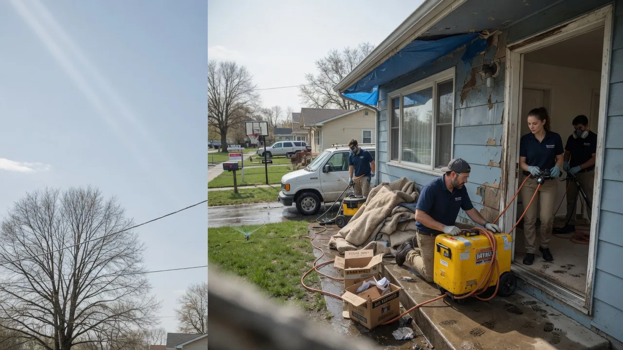Basement Flood Cleanup in Gulfport, MS near me
